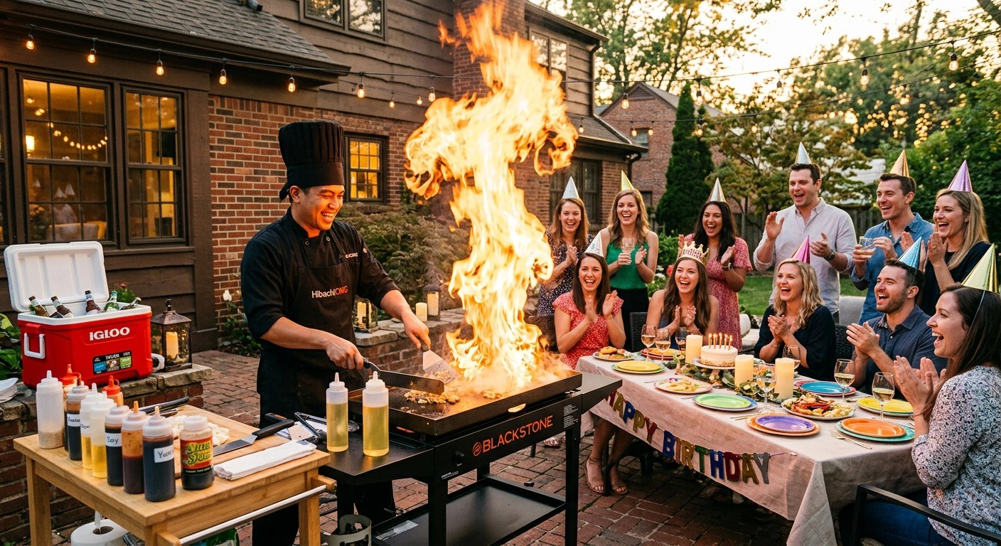 Why a Hibachi Party is the Ultimate Birthday Celebration