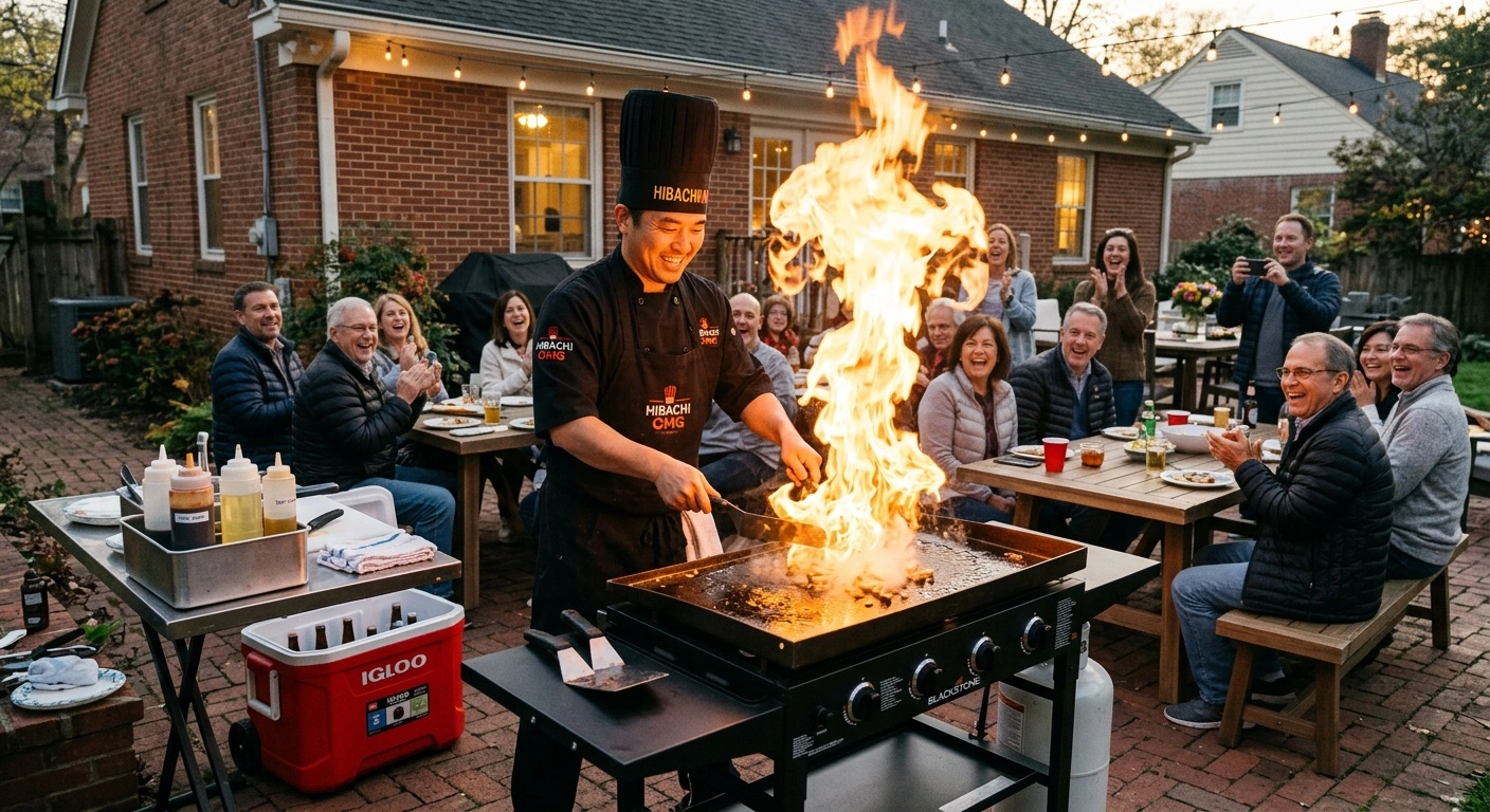 hire hibachi chef