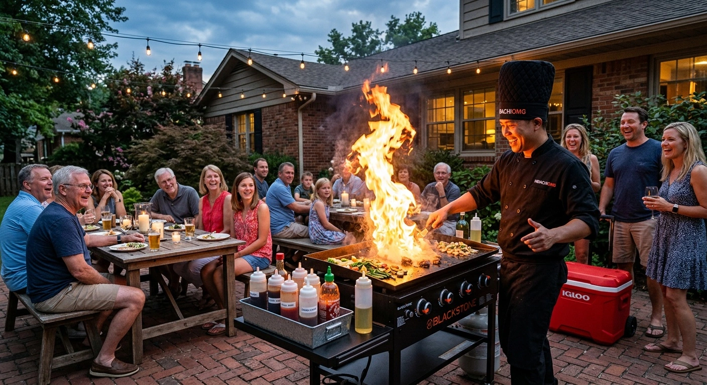 How to Plan the Perfect Backyard Hibachi Night