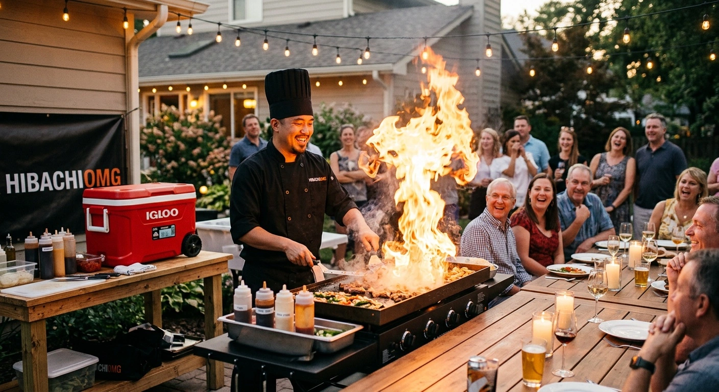 DIY hibachi vs professional hibachi