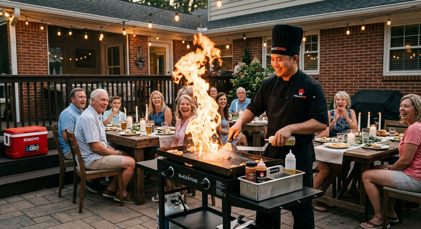 hibachi catering safety