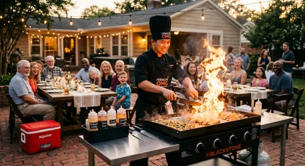 backyard event catering