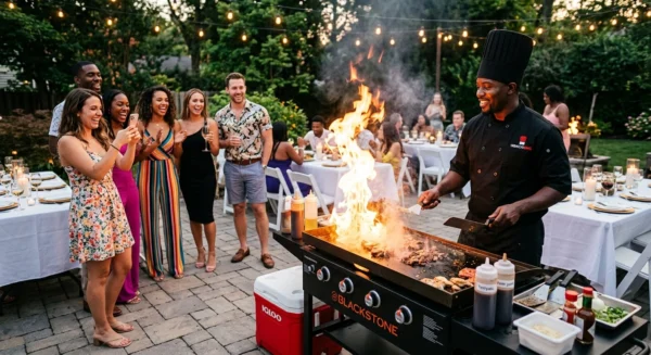 hibachi party outfits