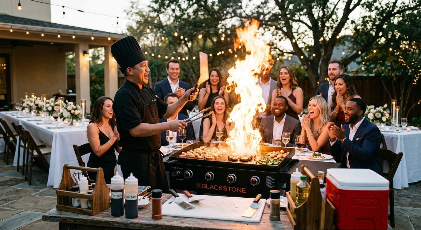 Why Private Hibachi Chefs Are So Popular Right Now